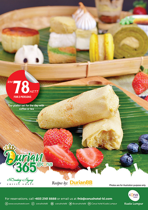 RM78<br>(8 desserts in a platter)